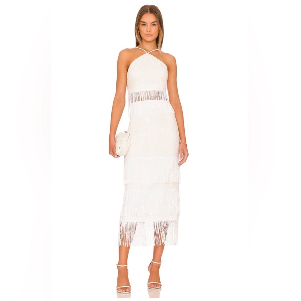 Elliatt Water Lily Fringe Skirt Set XS